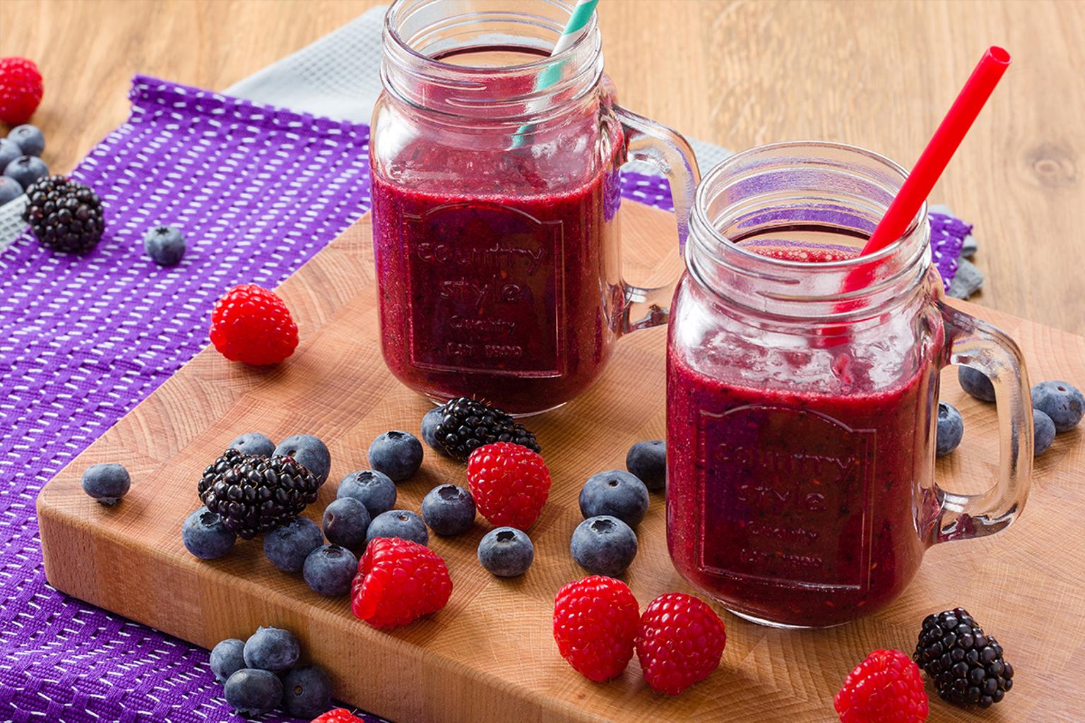 Orman Meyveli Smoothie